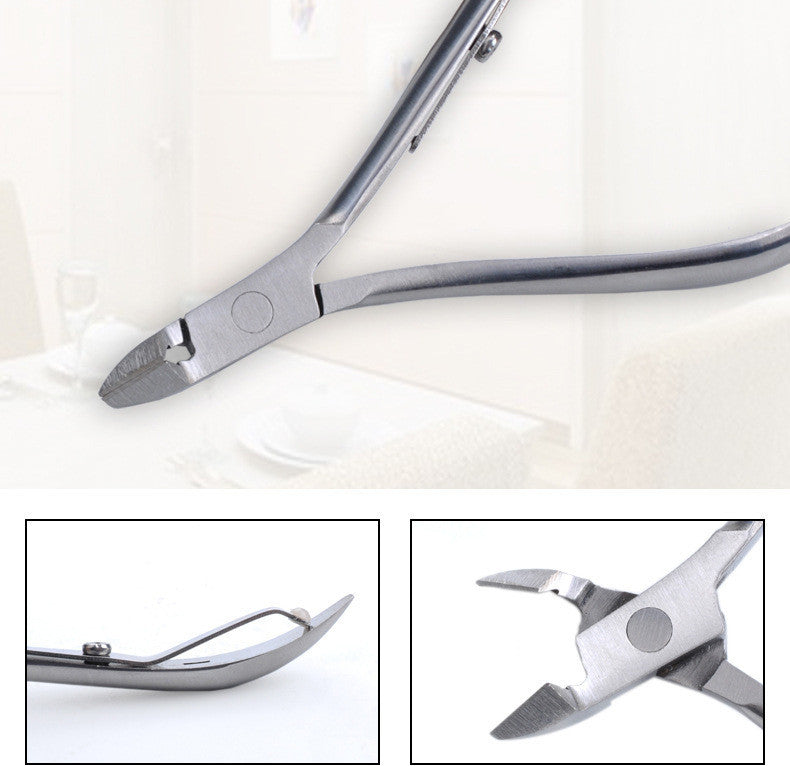 Household nail clippers and pedicure knife set