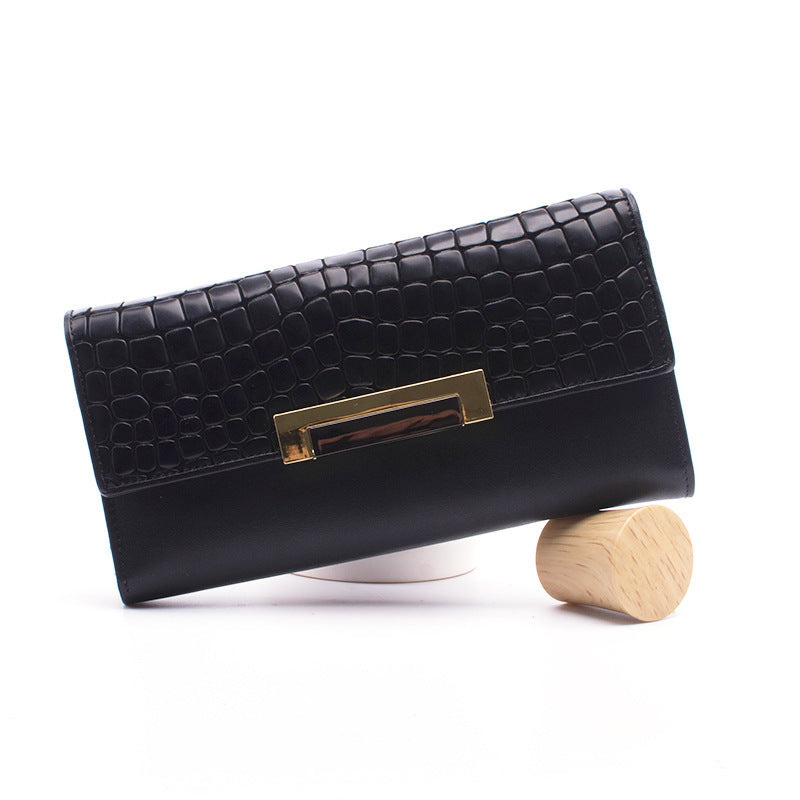 Women's Leather Wallets, Wallets In Hand, First Layer Cowhide Women's Long Wallets