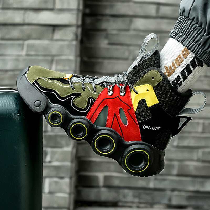 Fashion High-top Sneakers Men’s Shoes