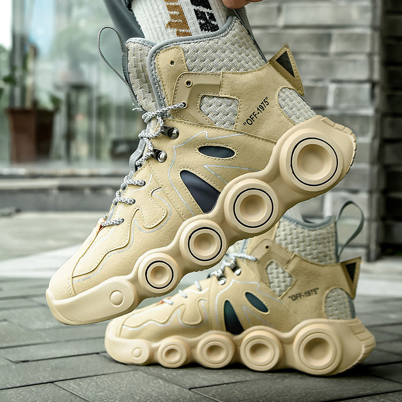 Fashion High-top Sneakers Men’s Shoes