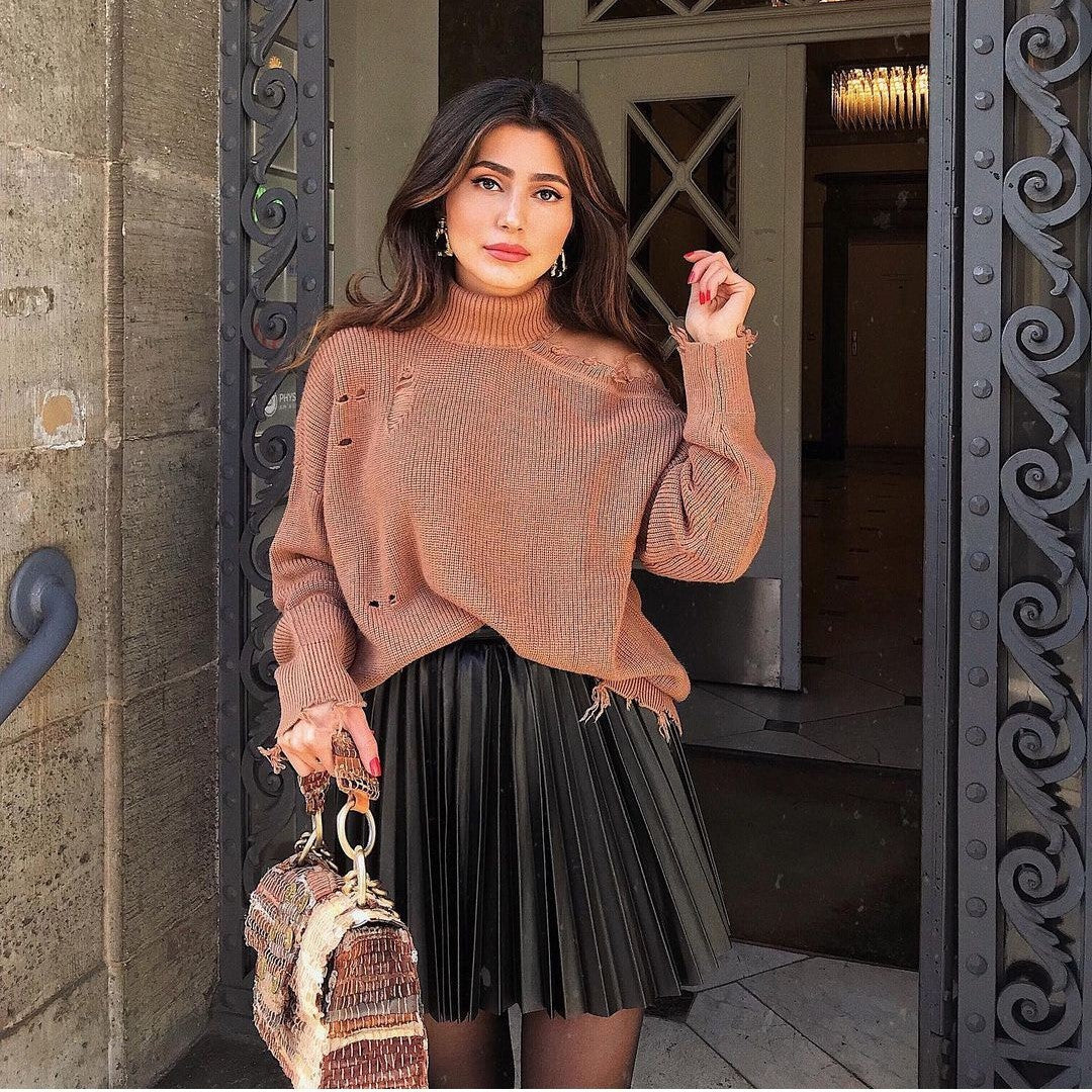 Short skirt for winter