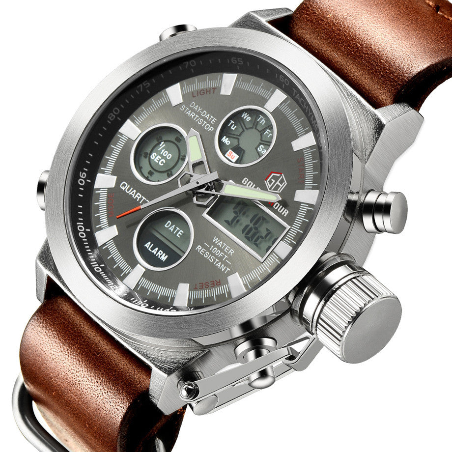 Men’s Analog Quartz Luxury Watch