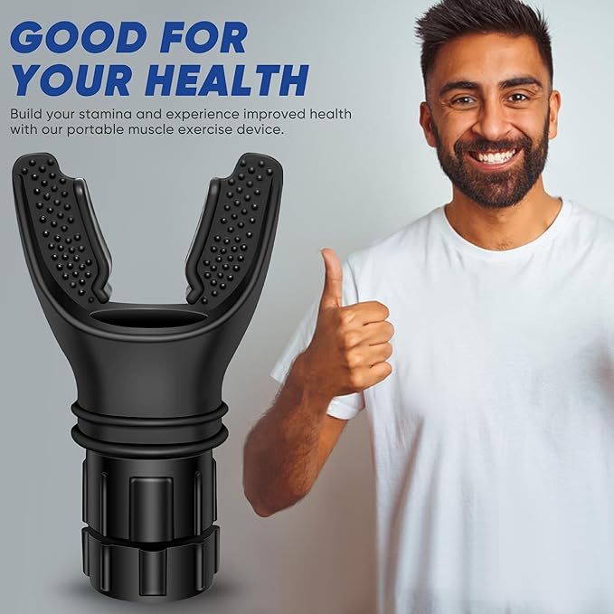 Respirator Fitness Equipment Exercise Lung Face Mouthpiece