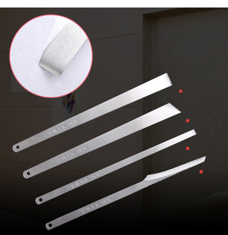 Household nail clippers and pedicure knife set