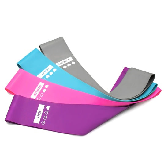 Elastic sealing resistance bands for yoga, fitness