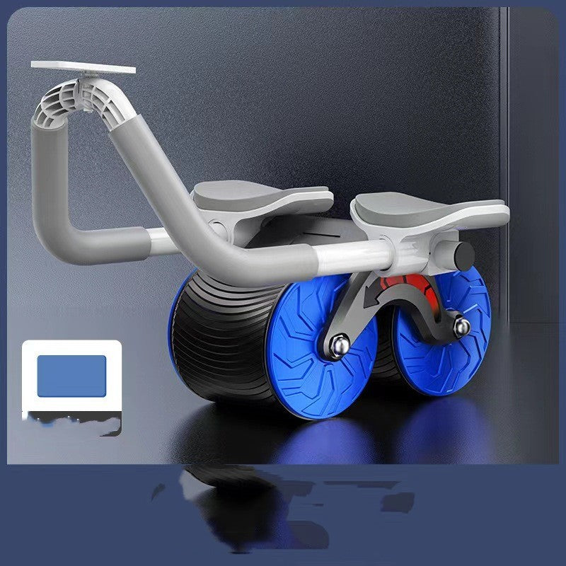 Abdominal wheel with automatic rebound, for men and women, fitness equipment