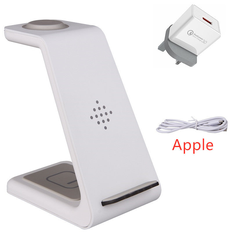 3 in 1 Fast Charging Station with Wireless Support