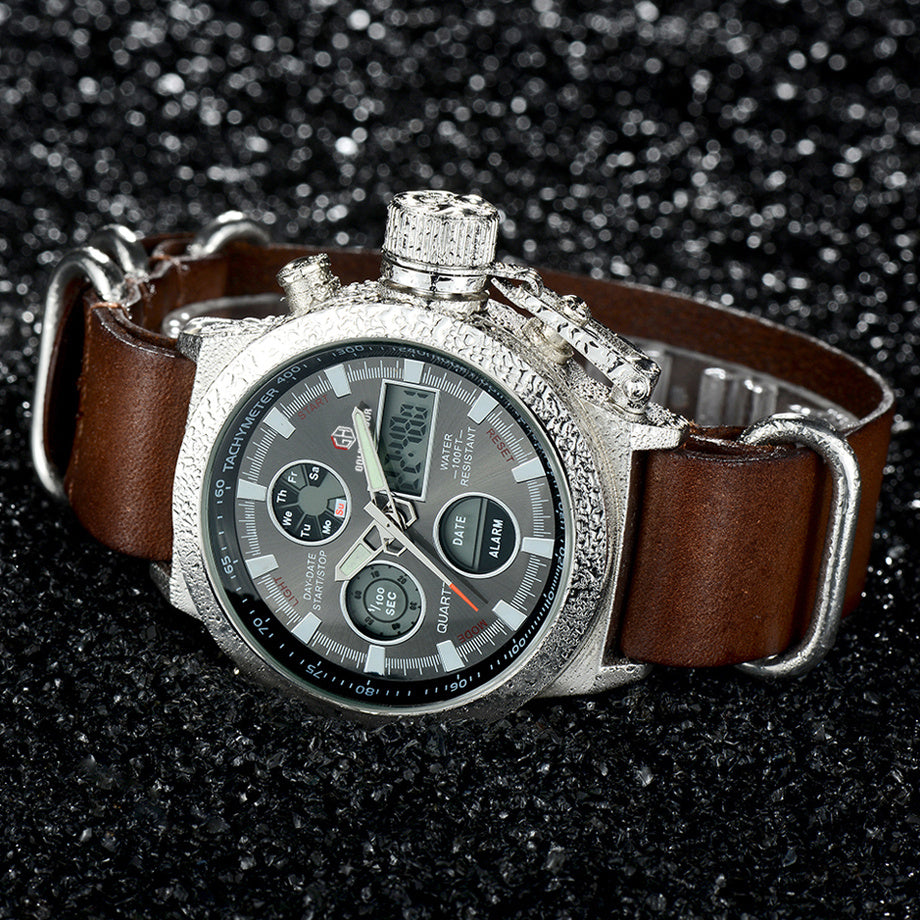 Men’s Analog Quartz Luxury Watch