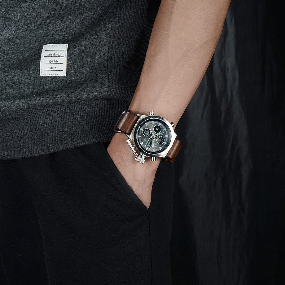 Men’s Analog Quartz Luxury Watch