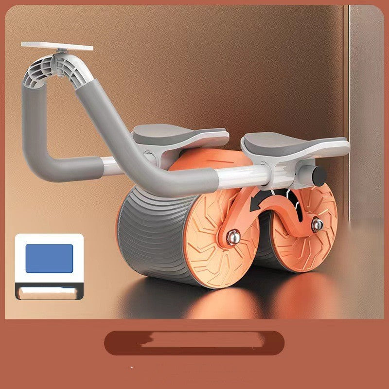 Abdominal wheel with automatic rebound, for men and women, fitness equipment