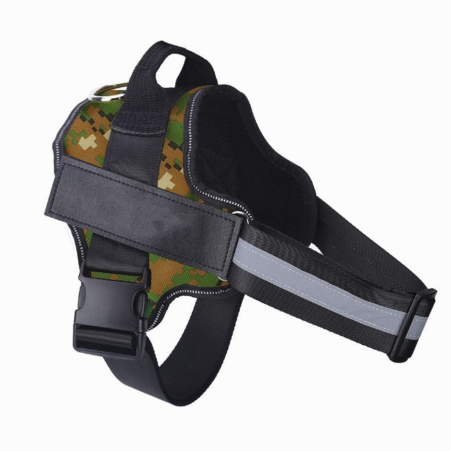 Personalized Dog Harness NO PULL Reflective Breathable Adjustable Pet Harness Vest For Small Large Dog