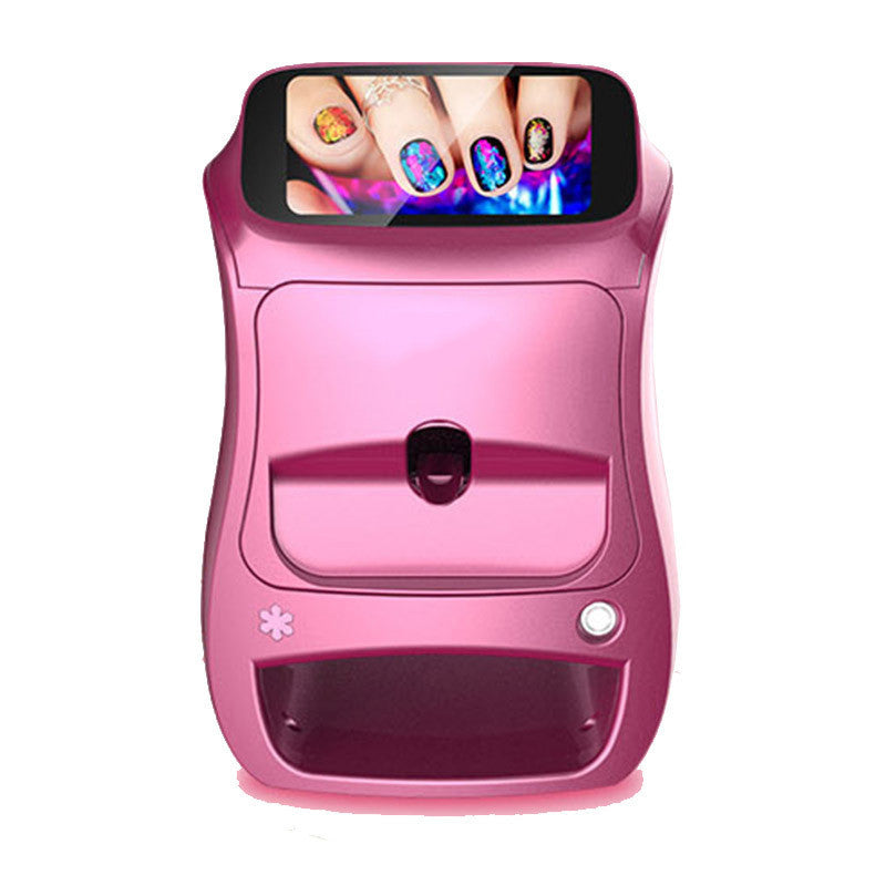 Fully Automatic Intelligent 3D Nail Printer For Painting