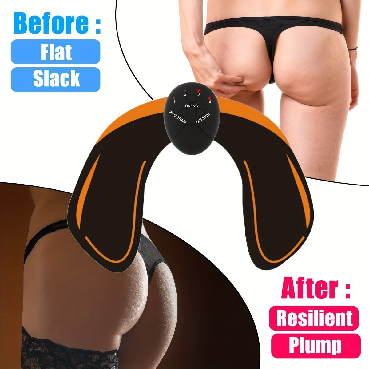 Hip Trainer, Gluteal Lifting Massage Device, Smart Fitness Exercise Equipment