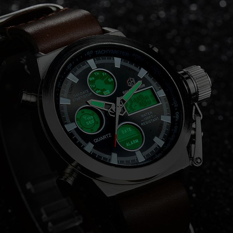 Men’s Analog Quartz Luxury Watch