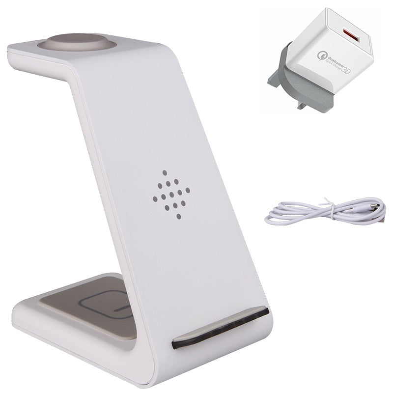 3 in 1 Fast Charging Station with Wireless Support