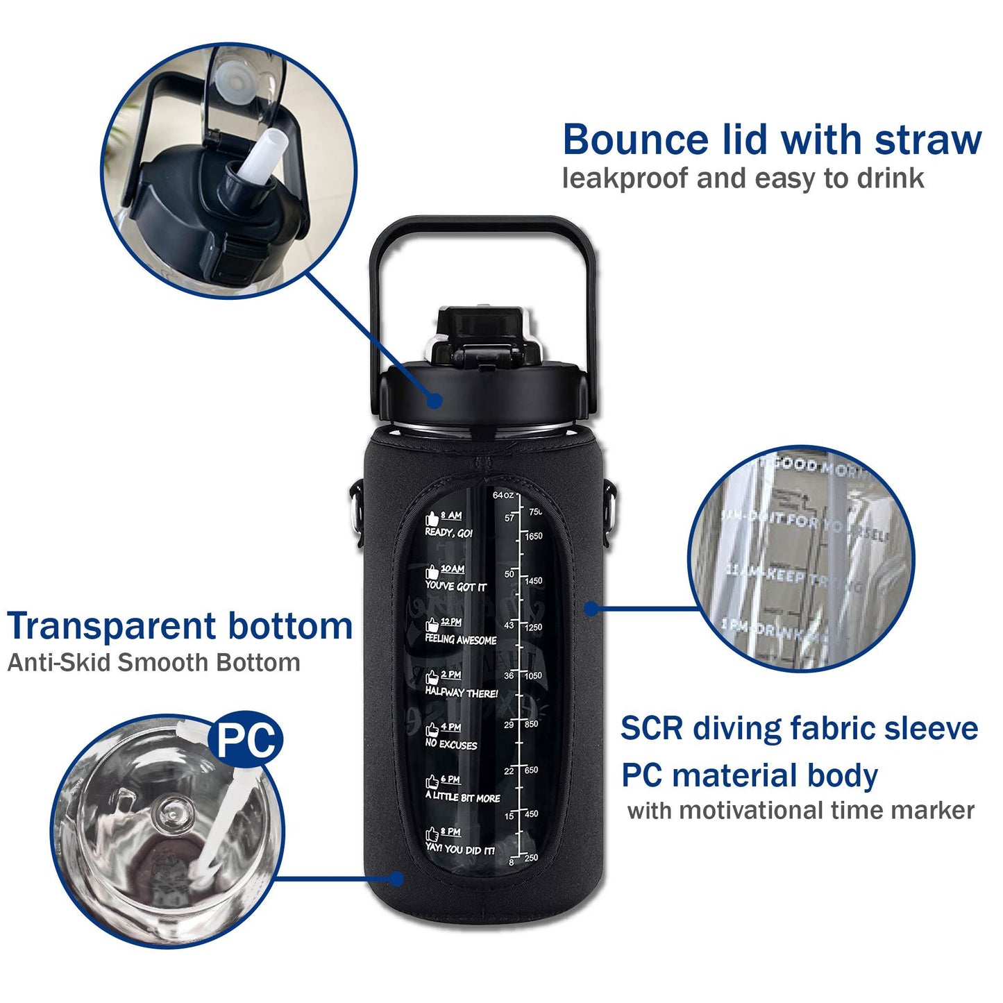 Water Bottle Neoprene Cup Cover