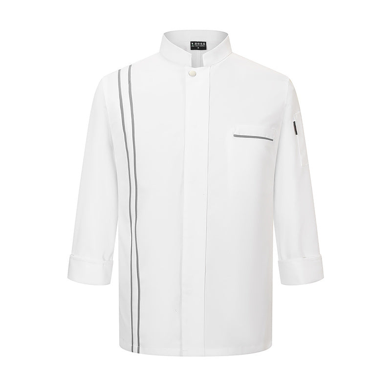 Work clothes for men Cotton breathable Hotel Chef