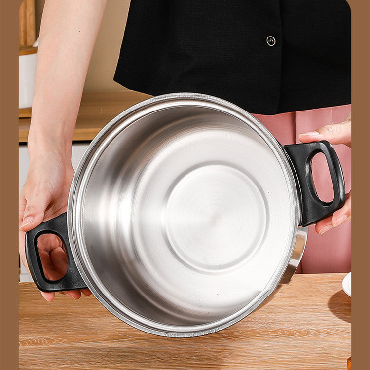 Stainless Steel Pot Set Milk Skillet with Kettle