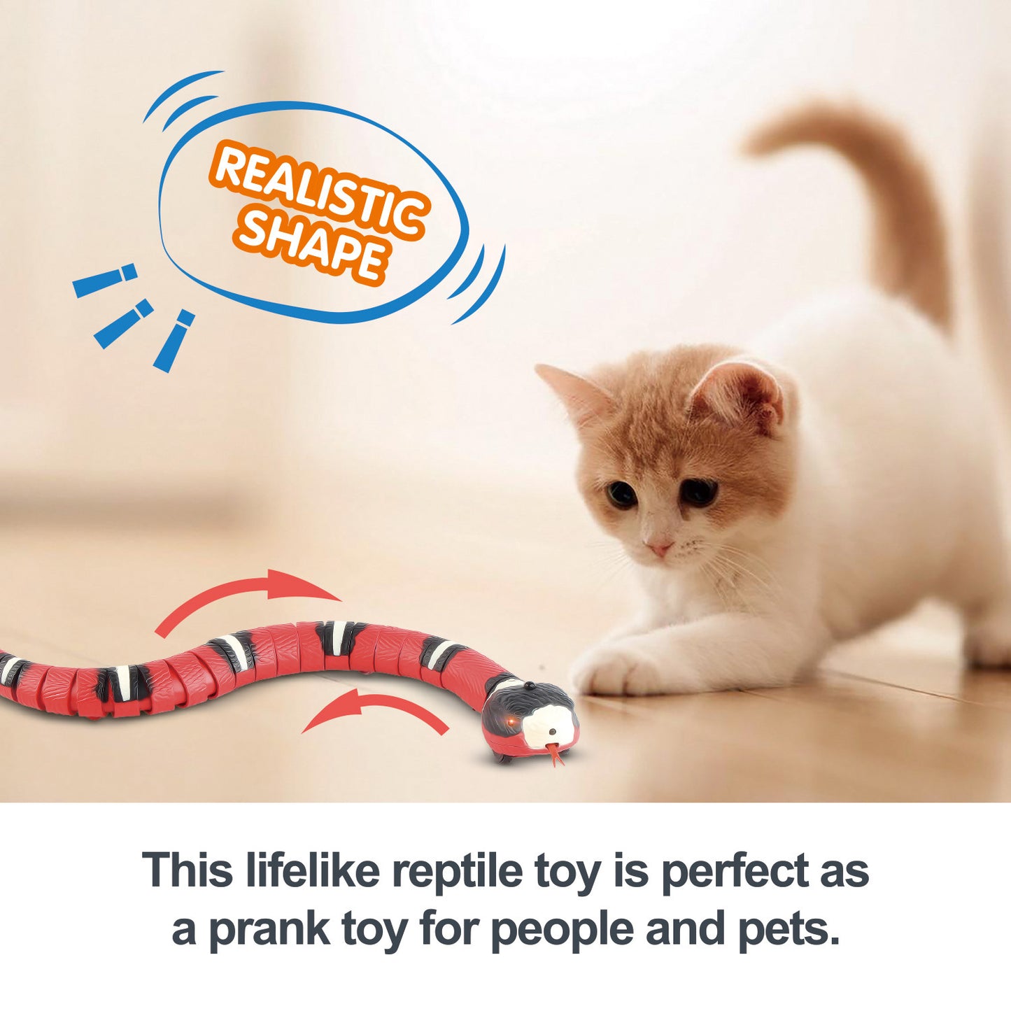 Automatic Electronic Toys Snake For Cats Dogs Pet