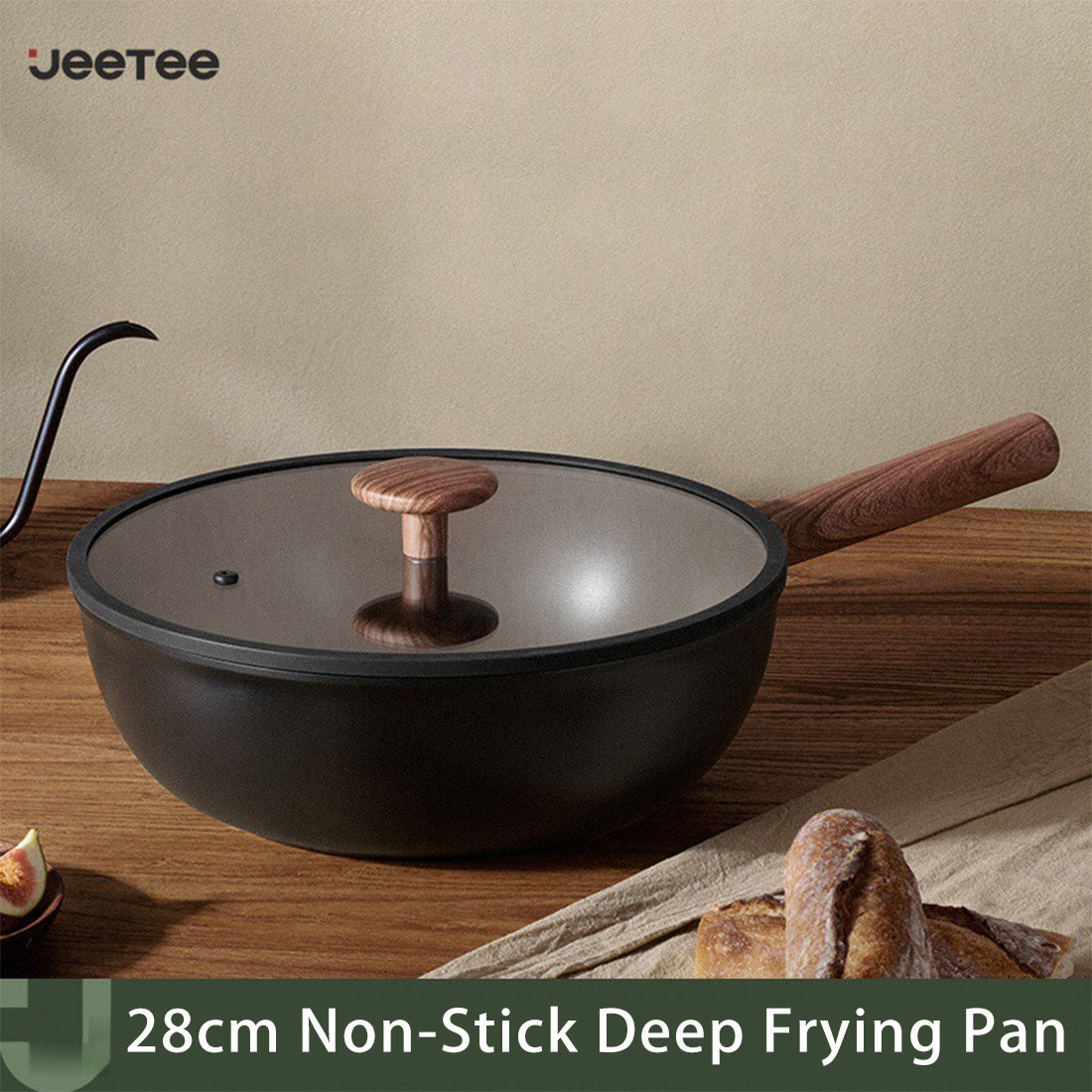 Ceramic Cookware Sets 15 Pcs, Healthy Pots and Pans