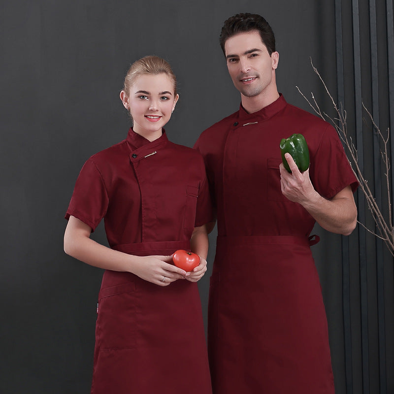 Work Clothes For Young Men And Women Breathable Thin Summer