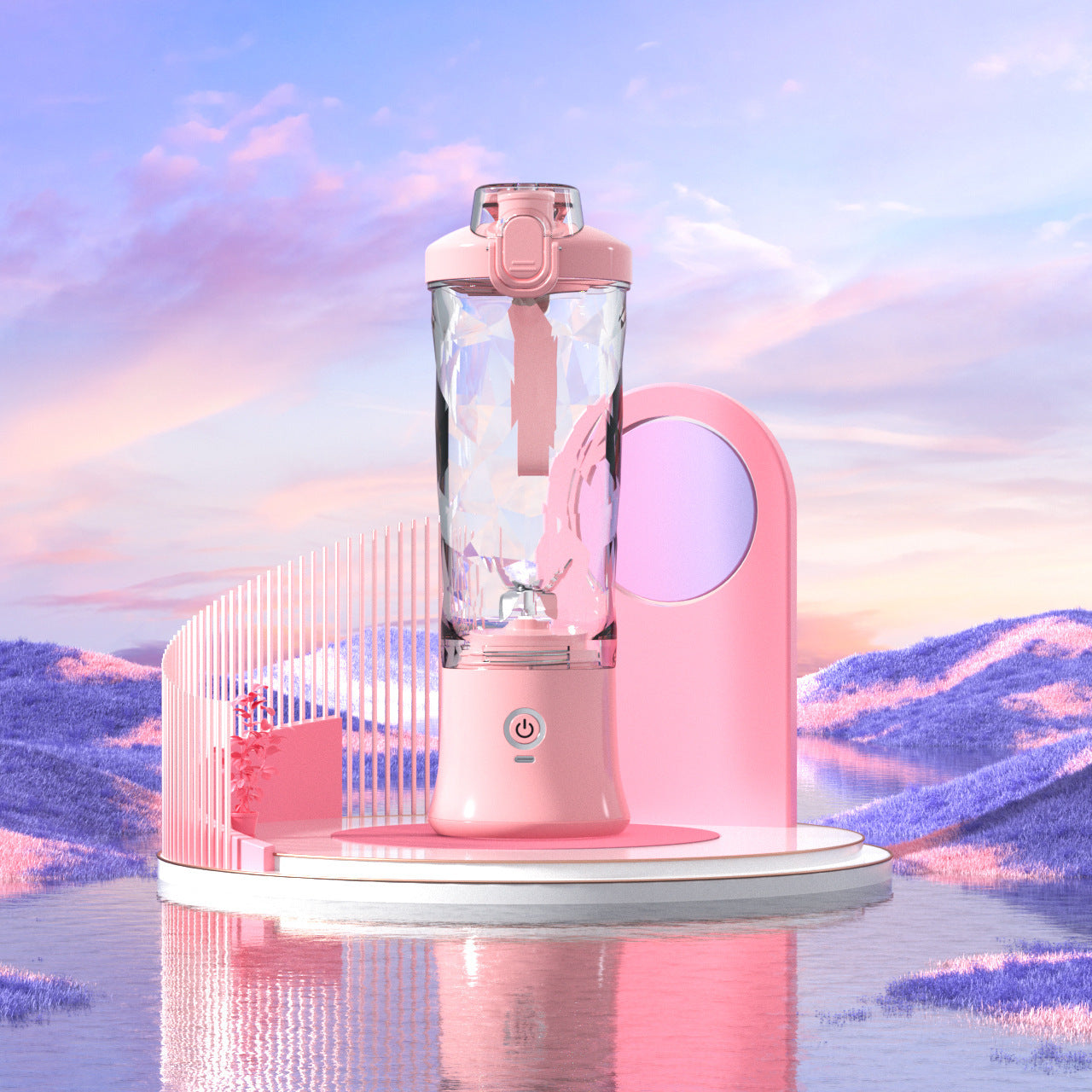 Personal size portable blender