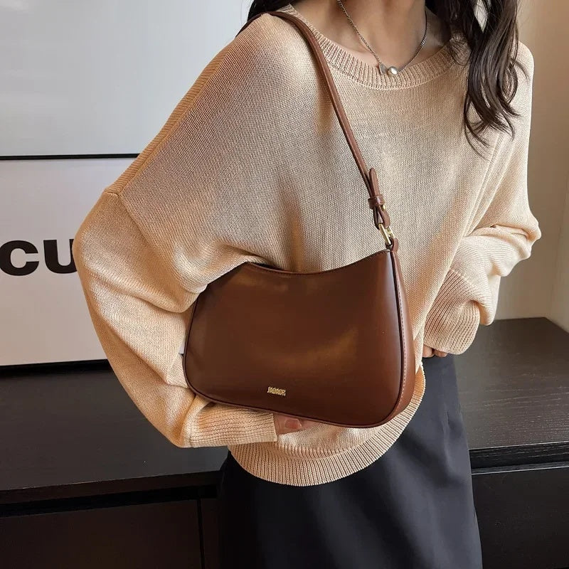 Shoulder Bags for Women Designer Luxury Red Underarm
