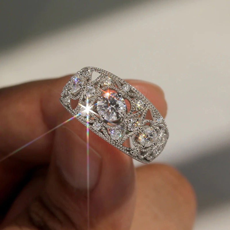 Ring Luxury Hollow Design Women