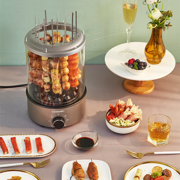 Household electric BBQ oven Automatic rotation