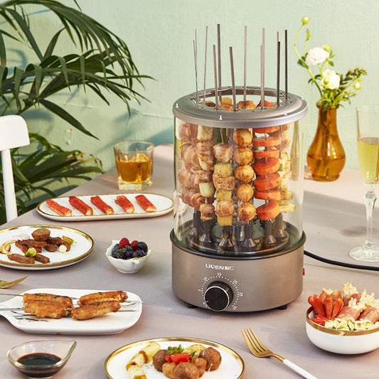 Household electric BBQ oven Automatic rotation