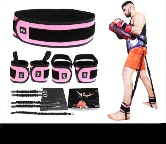 Exercise equipment Leg squat, boxing resistance bands, fitness, agility, training