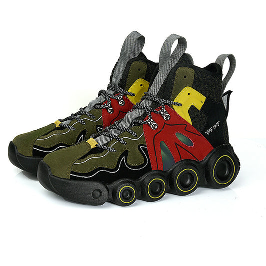 Fashion High-top Sneakers Men’s Shoes