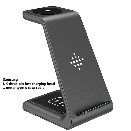 3 in 1 Fast Charging Station with Wireless Support
