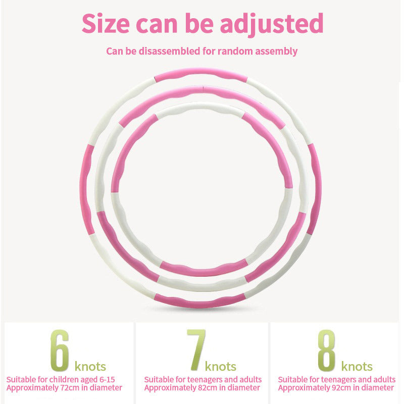 Sports hoop for home exercise, massage hoop fitness exercises