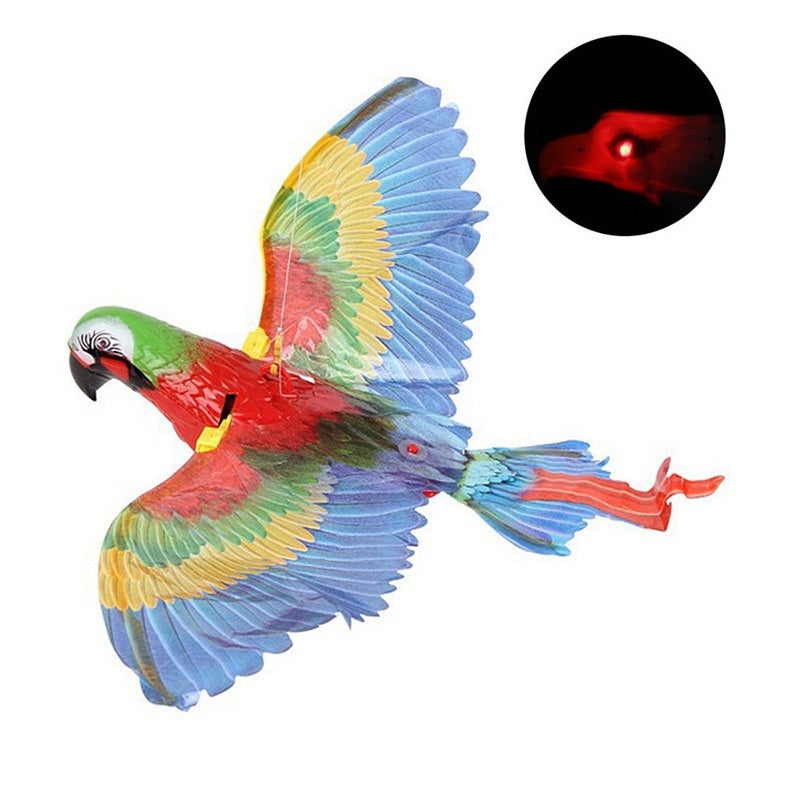Simulation Bird Cat Interactive Pet Hanging Toys