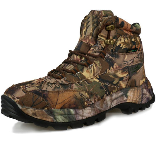 Camouflage shoes for men High-top