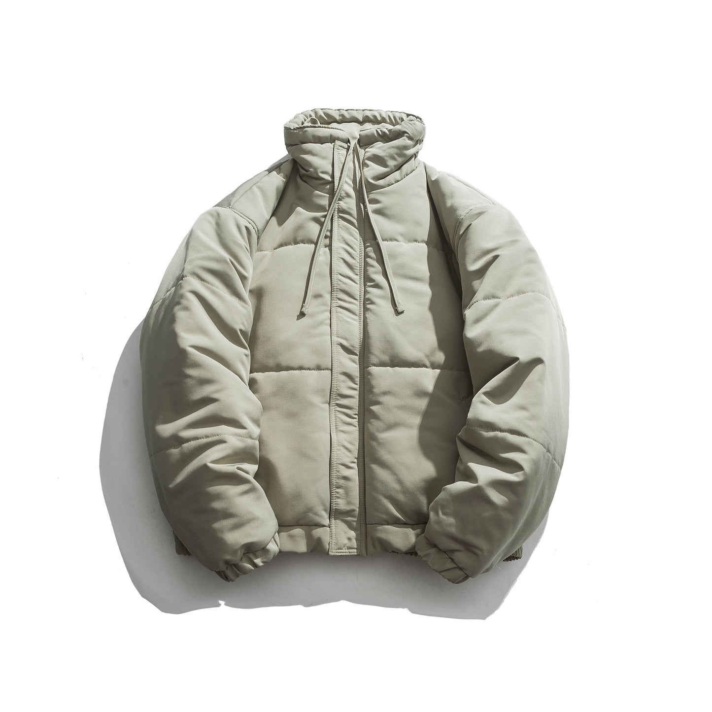 Solid and loose quilted cotton men’s clothing