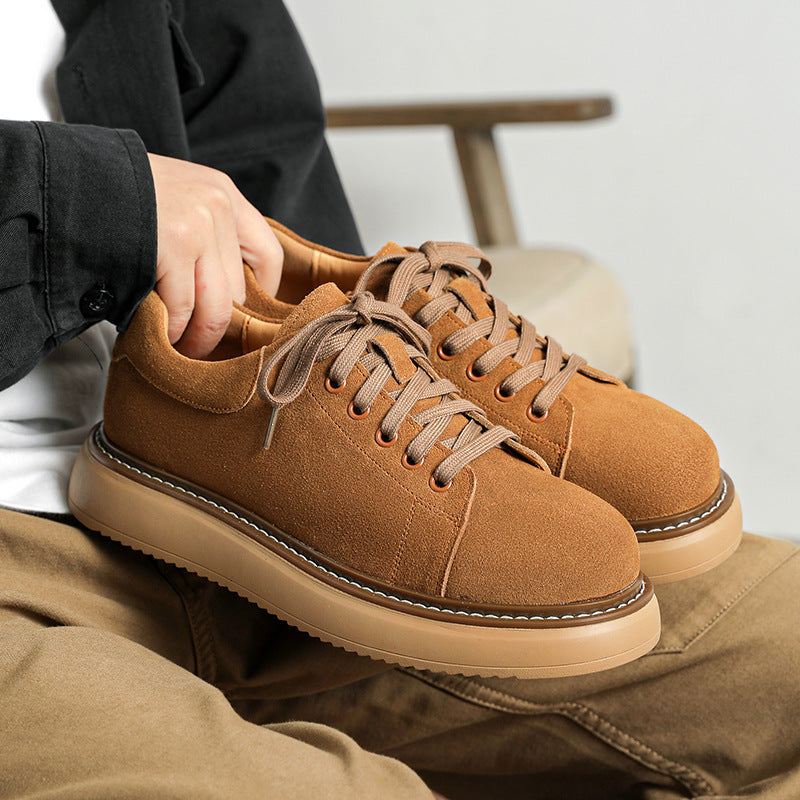 Shoes for men Suede Retro Workwear