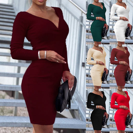 European and American skirts autumn and winter