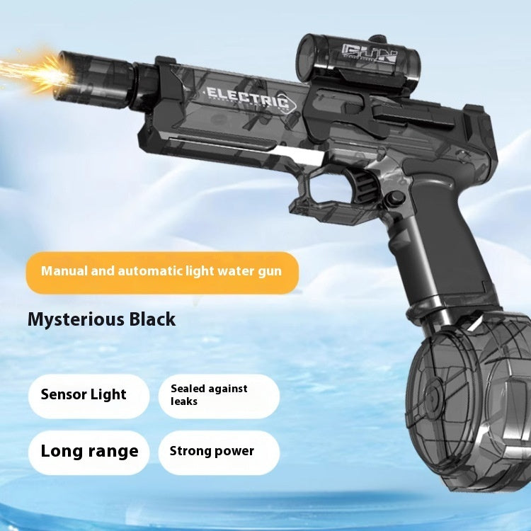 Fire Rat Electric Water Pistol Cool Light Full Automatic Children GiftsAC223