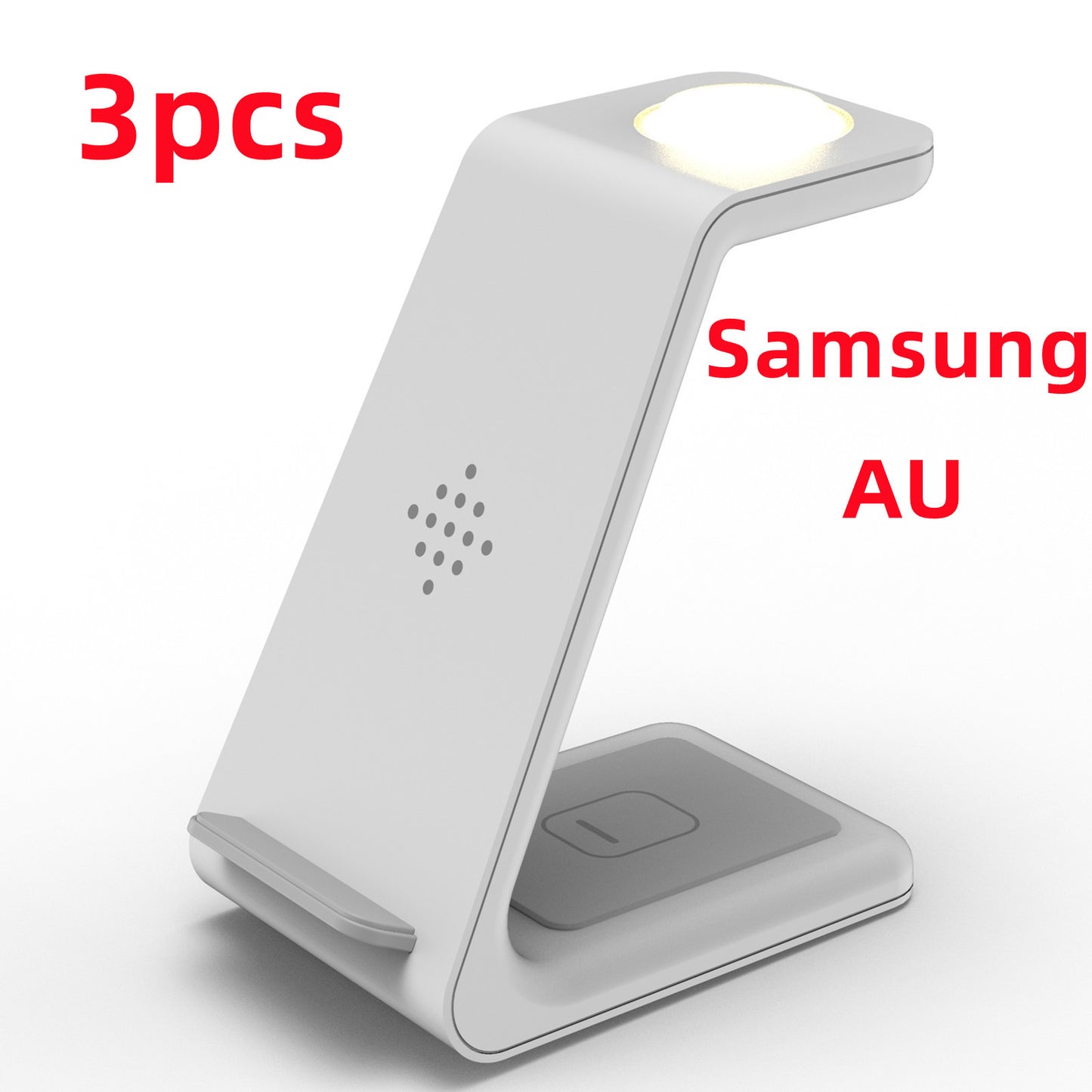 3 in 1 Fast Charging Station with Wireless Support