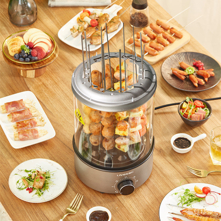 Household electric BBQ oven Automatic rotation