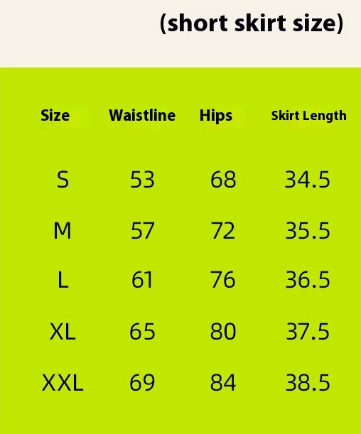 Quick-drying anti-exposure Running Fitness Skirts