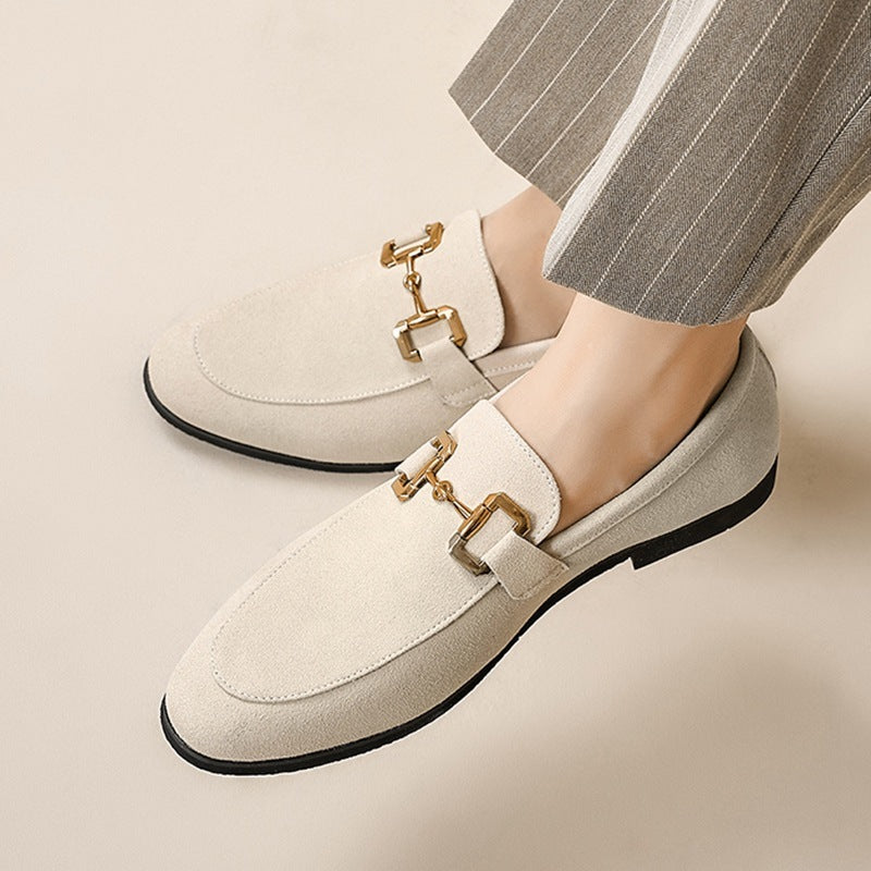 Leather Shoes for Men Fashion Personality Suede