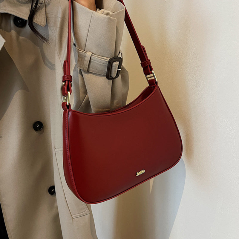 Shoulder Bags for Women Designer Luxury Red Underarm