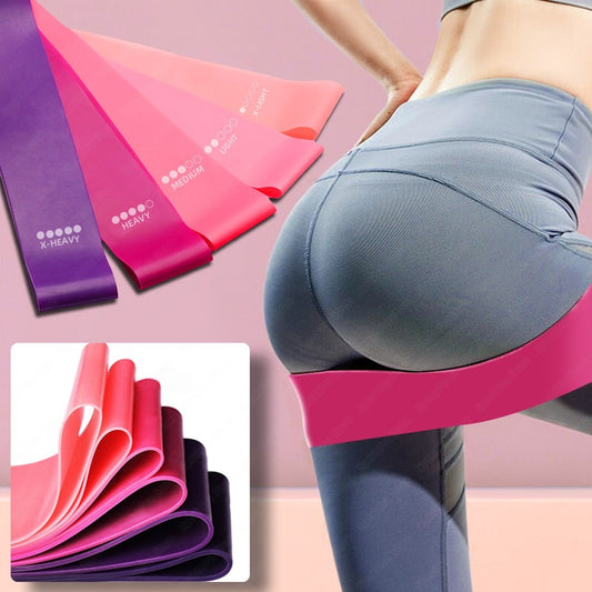 Elastic sealing resistance bands for yoga, fitness