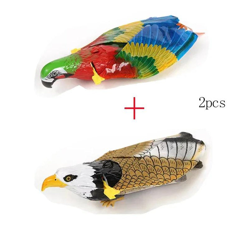 Simulation Bird Cat Interactive Pet Hanging Toys