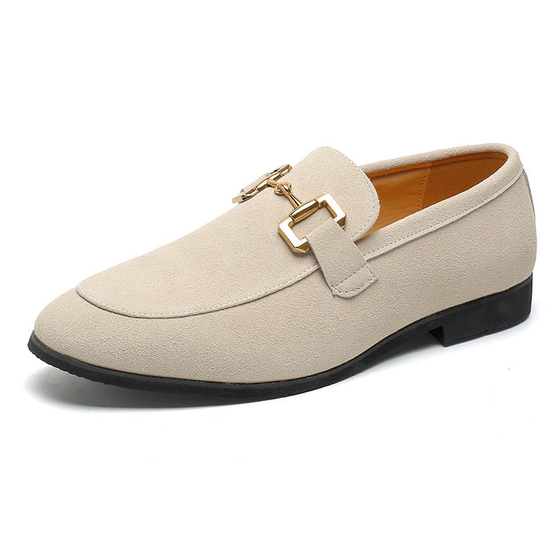 Leather Shoes for Men Fashion Personality Suede