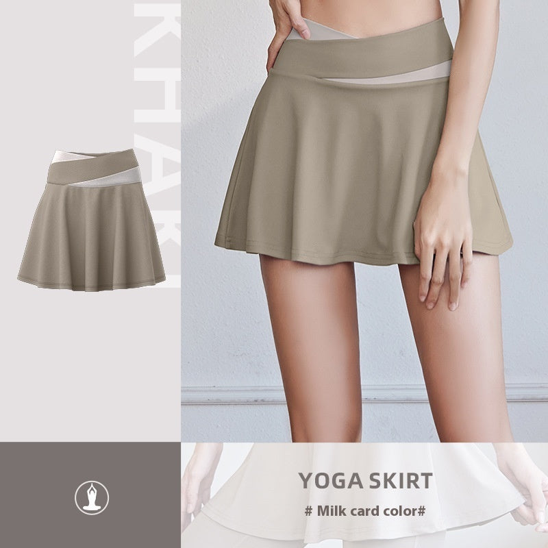 Quick-drying anti-exposure Running Fitness Skirts