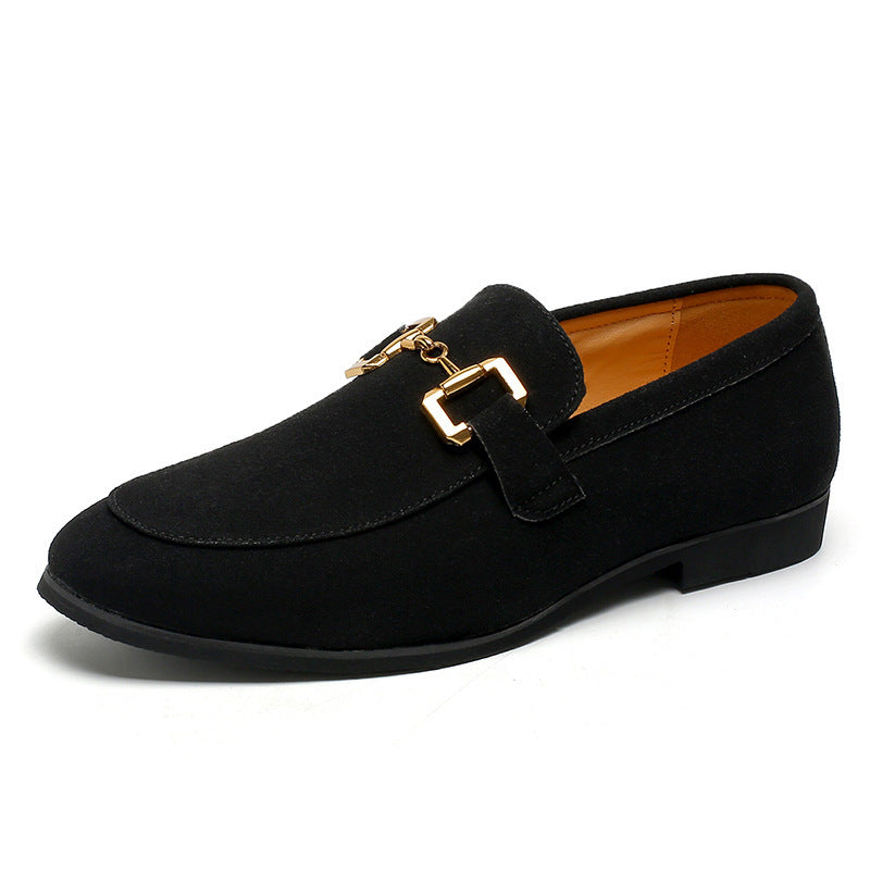 Leather Shoes for Men Fashion Personality Suede
